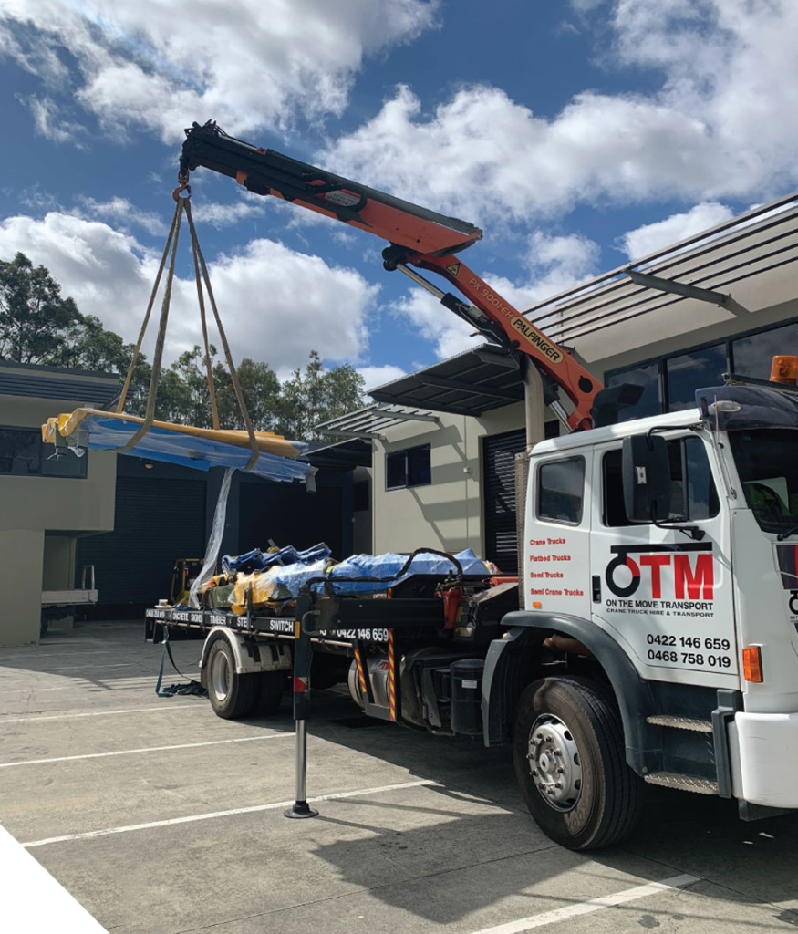 crane trucks for hire Brisbane